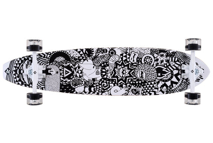 Street Surfing Longboard Rumble Jungle Kicktail 8.5" x 36"