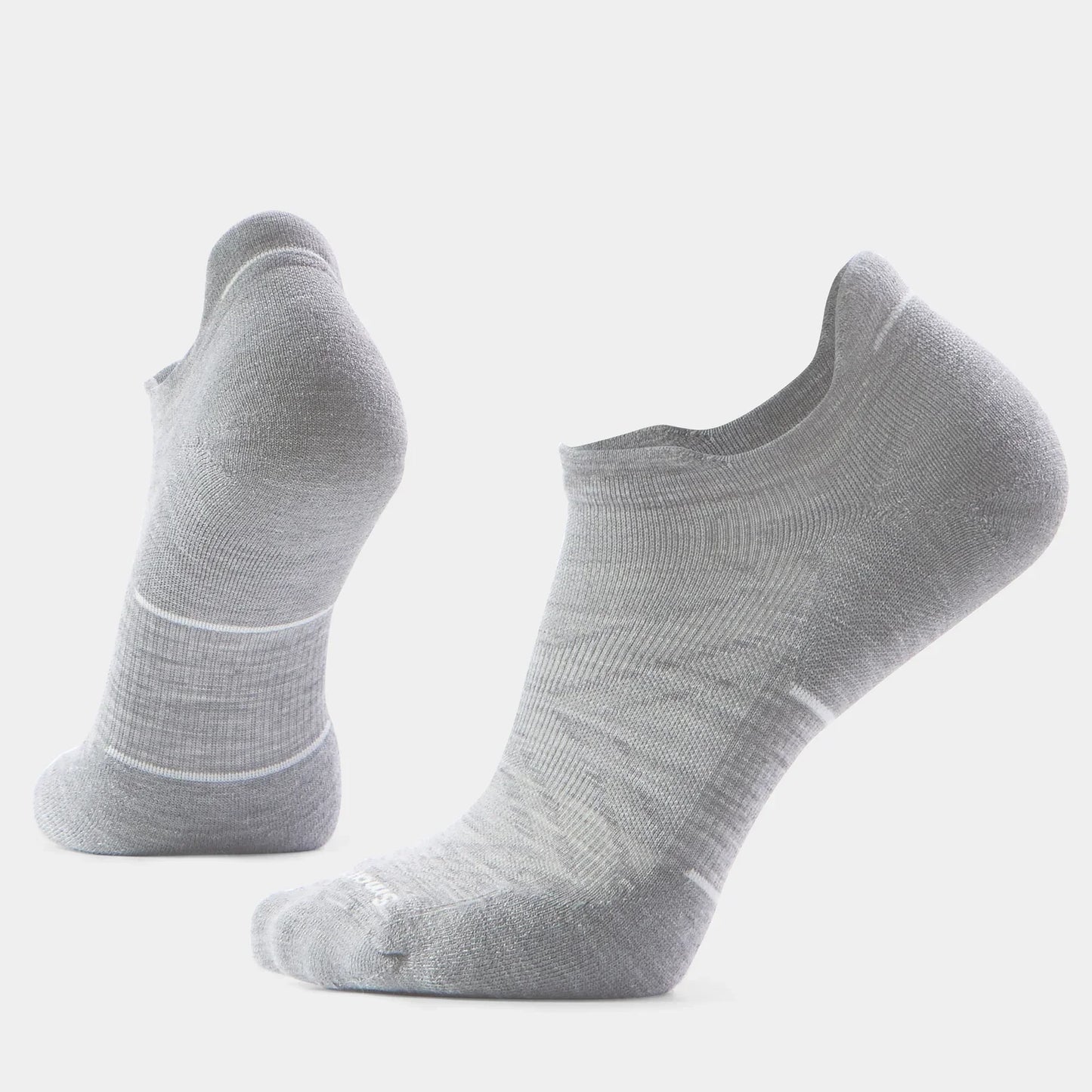 Smartwool - Run Targeted Cushion Low Ankle Socks - Men's - Light Gray