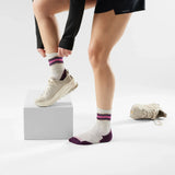 Smartwool - Women's Run Targeted Cushion Mid Crew Socks - Ash