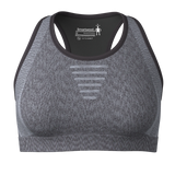 Smartwool - Women's Intraknit Racerback Bra - Black Heather
