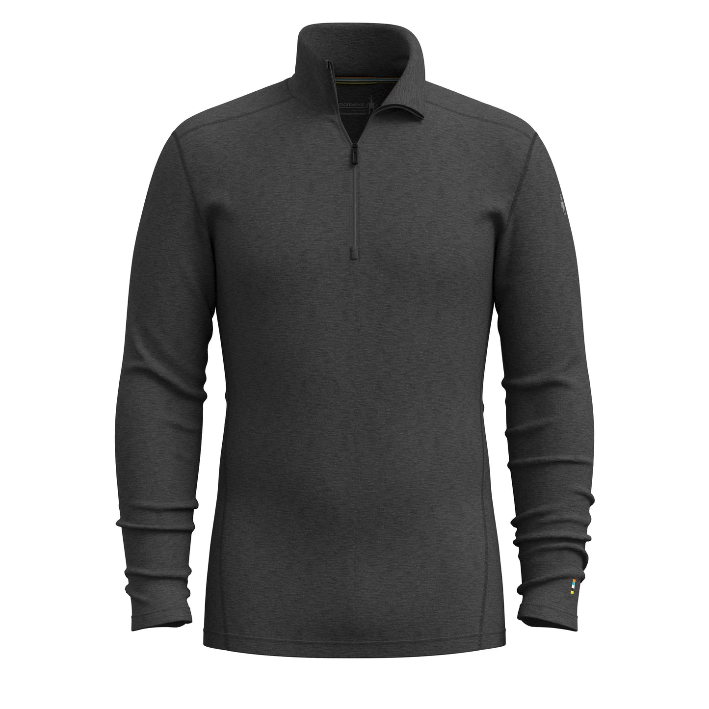 Smartwool - Classic Thermal Merino Base Layer 1/4 Zip - Men's - Charcoal Heather