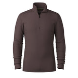 Smartwool - Classic Thermal Merino Base Layer 1/4 Zip - Men's - Mink Heather