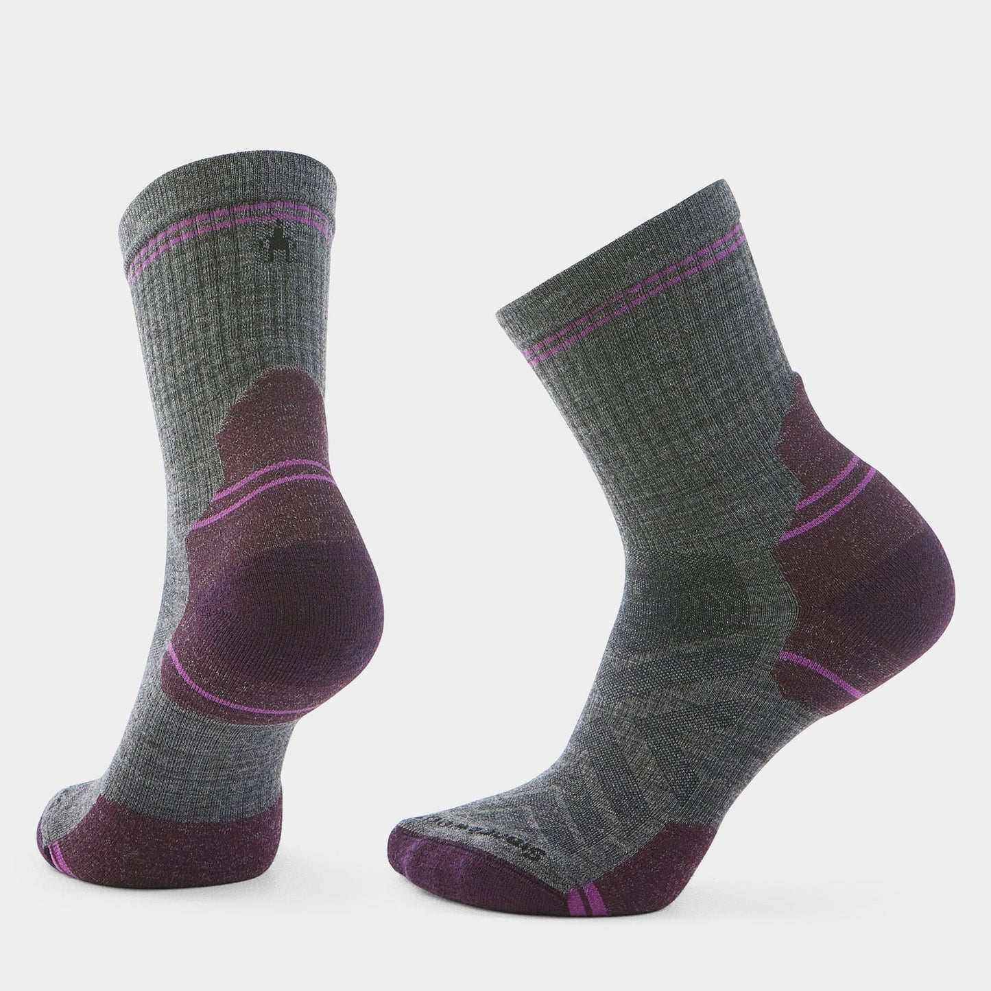 Smartwool - Hike Targeted Cushion Mid Crew - Women's - Medium Gray