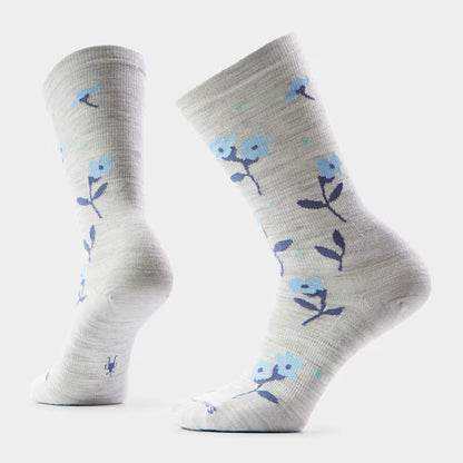 Smartwool - Women's Everyday Garden Gala Crew Socks - Ash