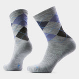 Smartwool - Everyday Diamond Jim Crew Socks - Light Gray