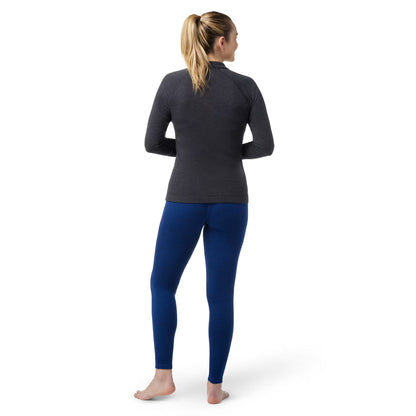 Smartwool - Classic Thermal Merino Base Layer 1/4 Zip - Women's - Charcoal Heather