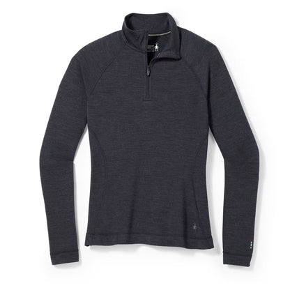 Smartwool - Classic Thermal Merino Base Layer 1/4 Zip - Women's - Charcoal Heather
