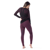 Smartwool - Intraknit Thermal Merino Base Layer Bottom - Women's - Eggplant-Nival Blue