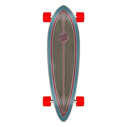 Santa Cruz Decoder Wave Pintail Cruiser Longboard Complete 33"