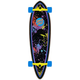 Santa Cruz Dot Splatter Pintail Longboard Complete - 9.2"
