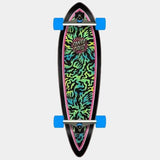Santa Cruz Obscure Dot Pintail Cruiser Longboard Complete 9.2" x 33"