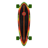 Santa Cruz Serape Dot Pintail Cruiser Longboard Complete 9.2" x 33"