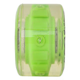Santa Cruz Slime Balls Light Ups Green LED Wheels 60mm 78a Clear Green
