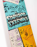 Santa Cruz Skateboard Deck Delfino Scribble FeelBase 8.25" x 31"