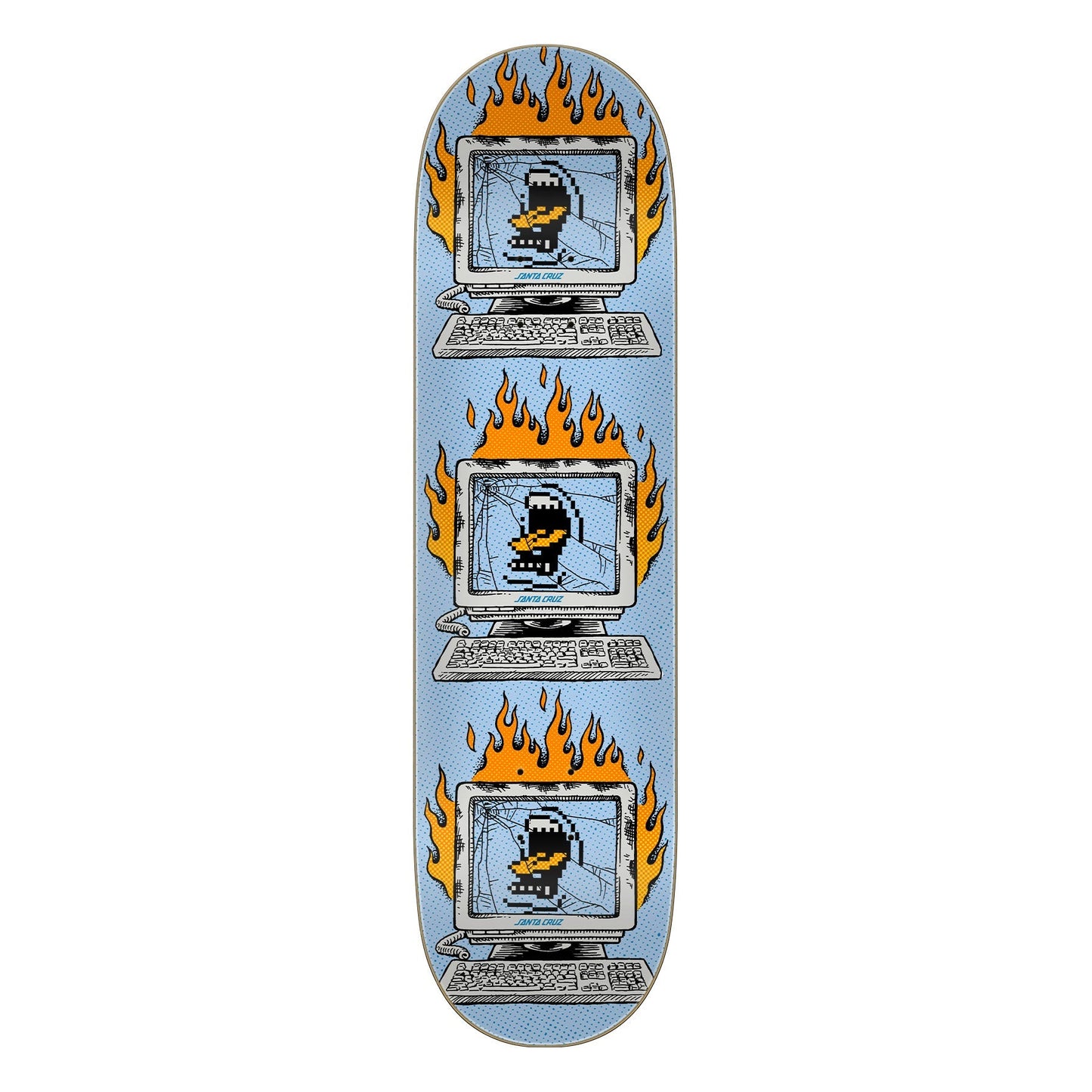 Santa Cruz Skateboard Deck Self Destruct 8.25" x 31.8"