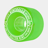 Sector 9 Nine Balls Soft Cruiser Wheels 78a 61mm Clear Green