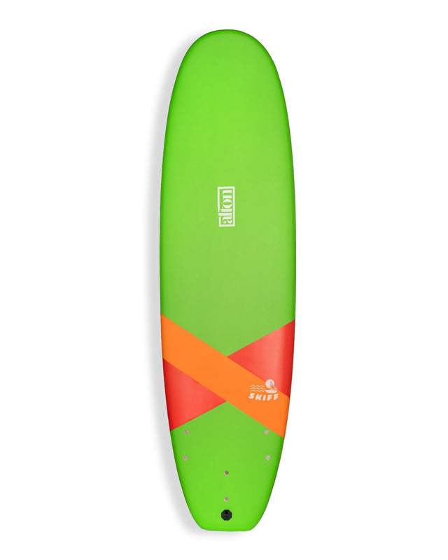 Skiff Softboard 6'6 - Green/Red/Orange