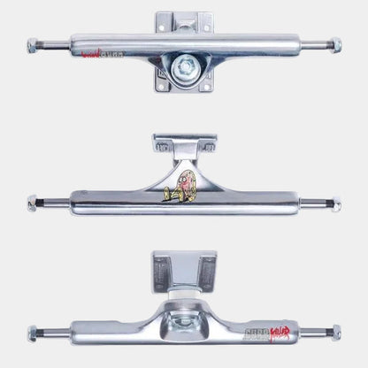 Slappy Curb Killer ST1 Inverted Kingpin Truck Set 10.0 Polished