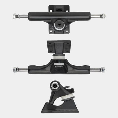 Slappy ST1 Inverted Hollow Lights Ultra Low Kingpin Truck Set 8.25 Matte Black
