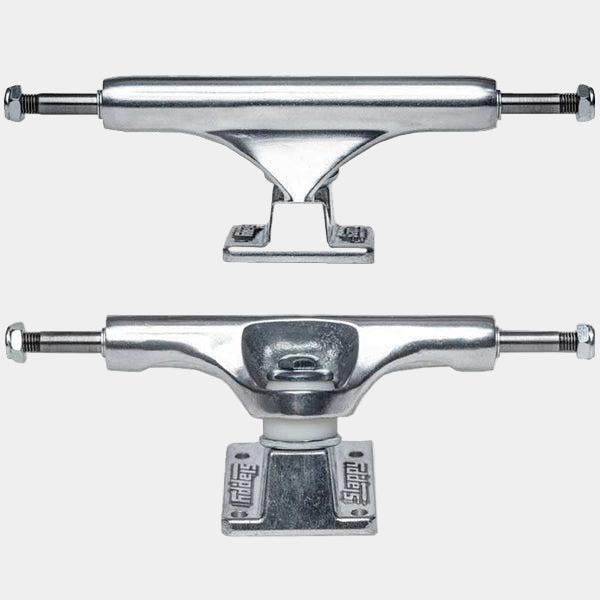 Slappy ST1 Inverted Hollow Truck Set 8.5 Raw Silver