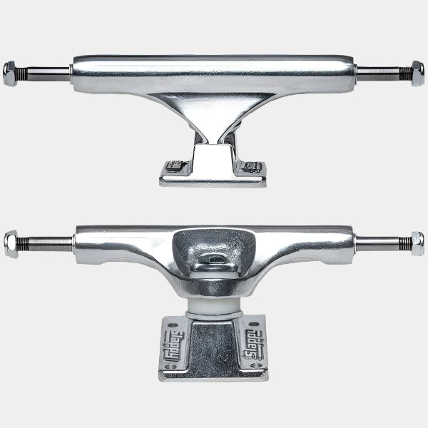 Slappy ST1 Inverted Hollow Truck Set 9.0 Raw Silver