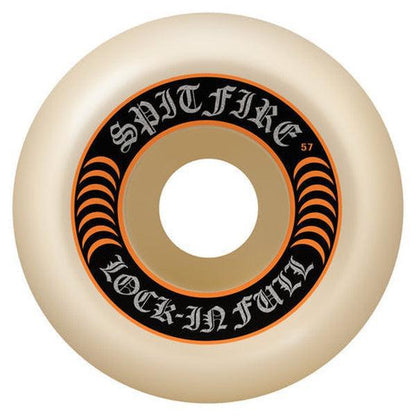 Spitfire Formula Four Lock-Ins Full Wheels Natural 99du 54mm