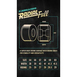 Spitfire Formula Four Radial Full Wheels 97du 56mm