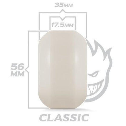 Spitfire Wheels Classics 56mm White