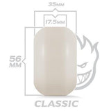Spitfire Wheels Classics 56mm White