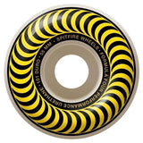 Spitfire Wheels Formula Four 101D Classics 55mm White - Yellow Print
