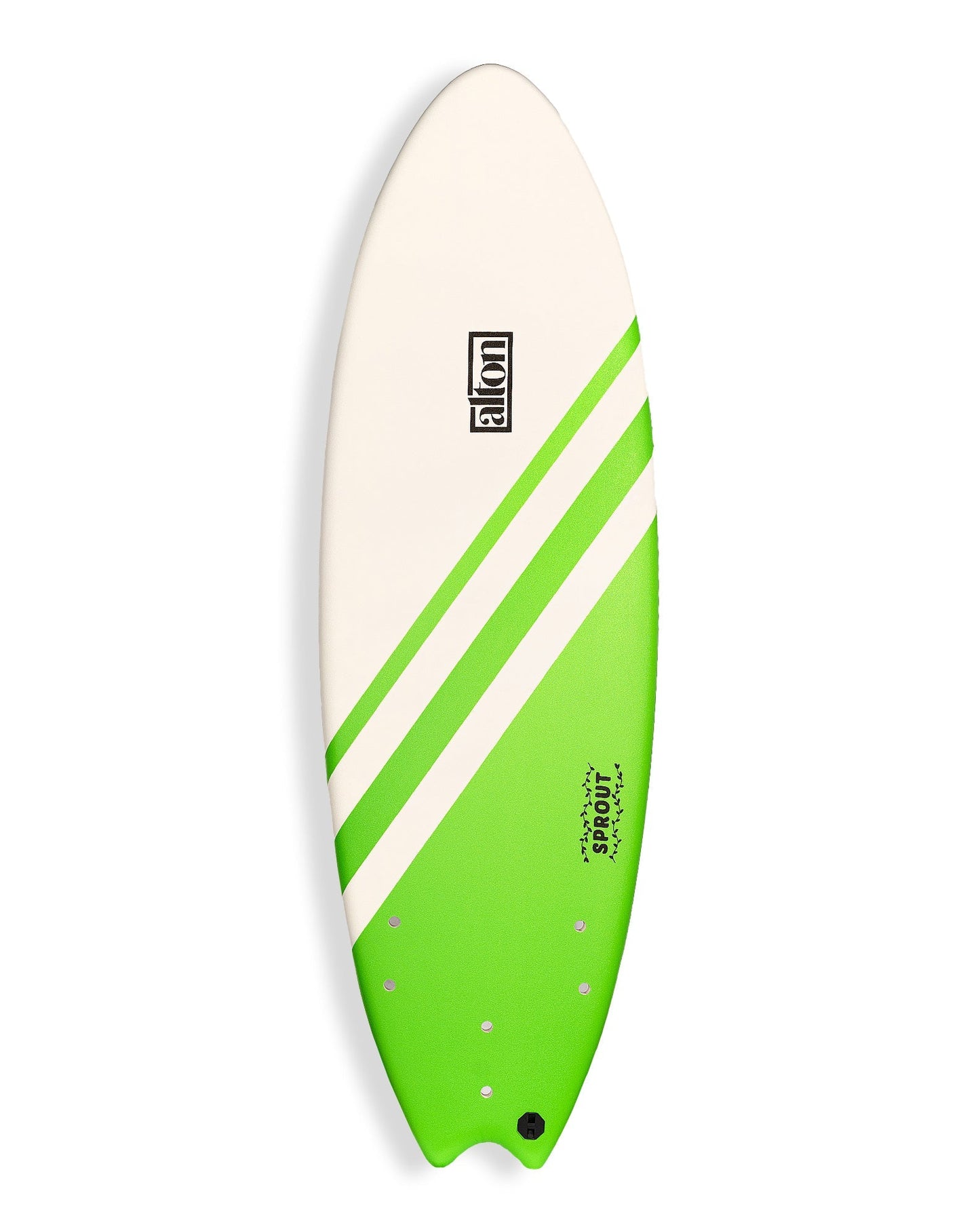 Sprout Softboard 5'8 - White/Green