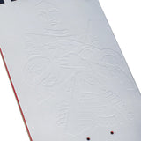 Hockey Skateboard Deck Stone White 9.0" x 33.254"