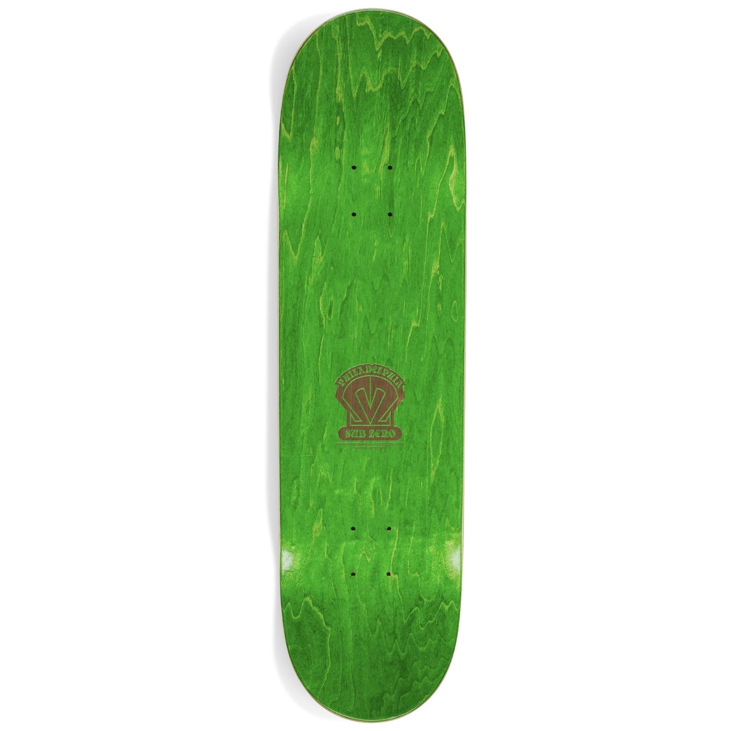 Sub Zero Skateboard Deck Sergei Trudnowski Tribute 8.25" x 32" Black