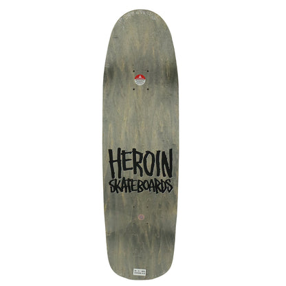 Heroin Skateboard Deck Sword 9.0" x 31.5"