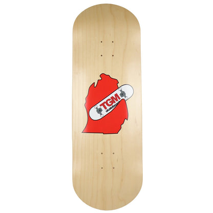 TGM Skateboards Symmetrical Twin Shape 10.25" x 32" Skateboard Deck Full Canadian Maple