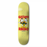 Thank You Skateboard Deck Ribiero Twins Yellow 8.25" x 31.875"