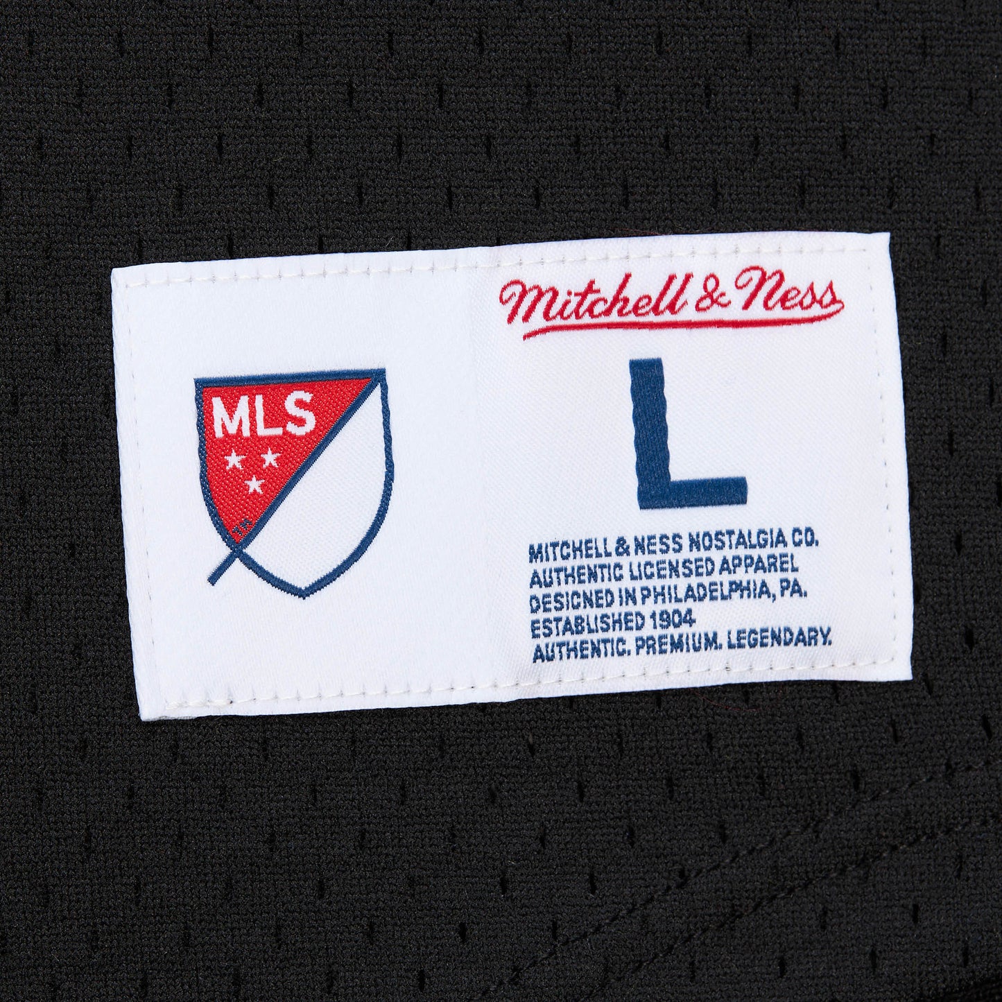 Mitchell and Ness LAFC Mesh V-Neck Jersey
