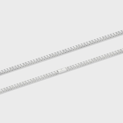 Tennis Chain (Silver) - 3mm