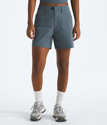 The North Face - Basin Short 5in - Women's - Granite Grey