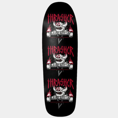 Toy Machine Skateboards x Thrasher Magazine Monster-Gram Deck 9.5"