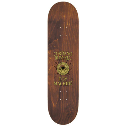 Toy Machine Skateboard Deck Russell Faith 8.75" x 32.88"