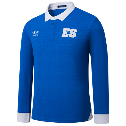 Umbro El Salvador Men's Home Long Sleeve Jersey 25/26