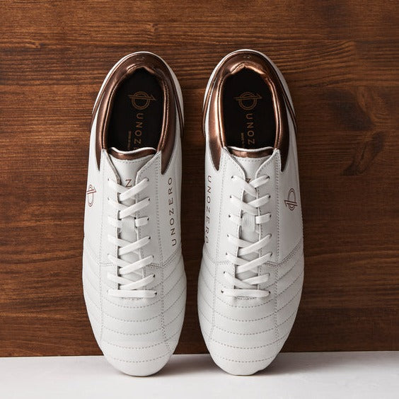 Unozero White Cali Soccer Cleats
