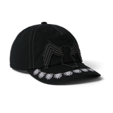 Huf X Spider-Man Venom Snapback Hat - Washed Black