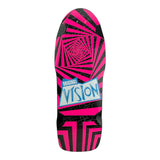 Vision Skateboard Deck Crackle Original Limited Black/White 10" x 30" Old School