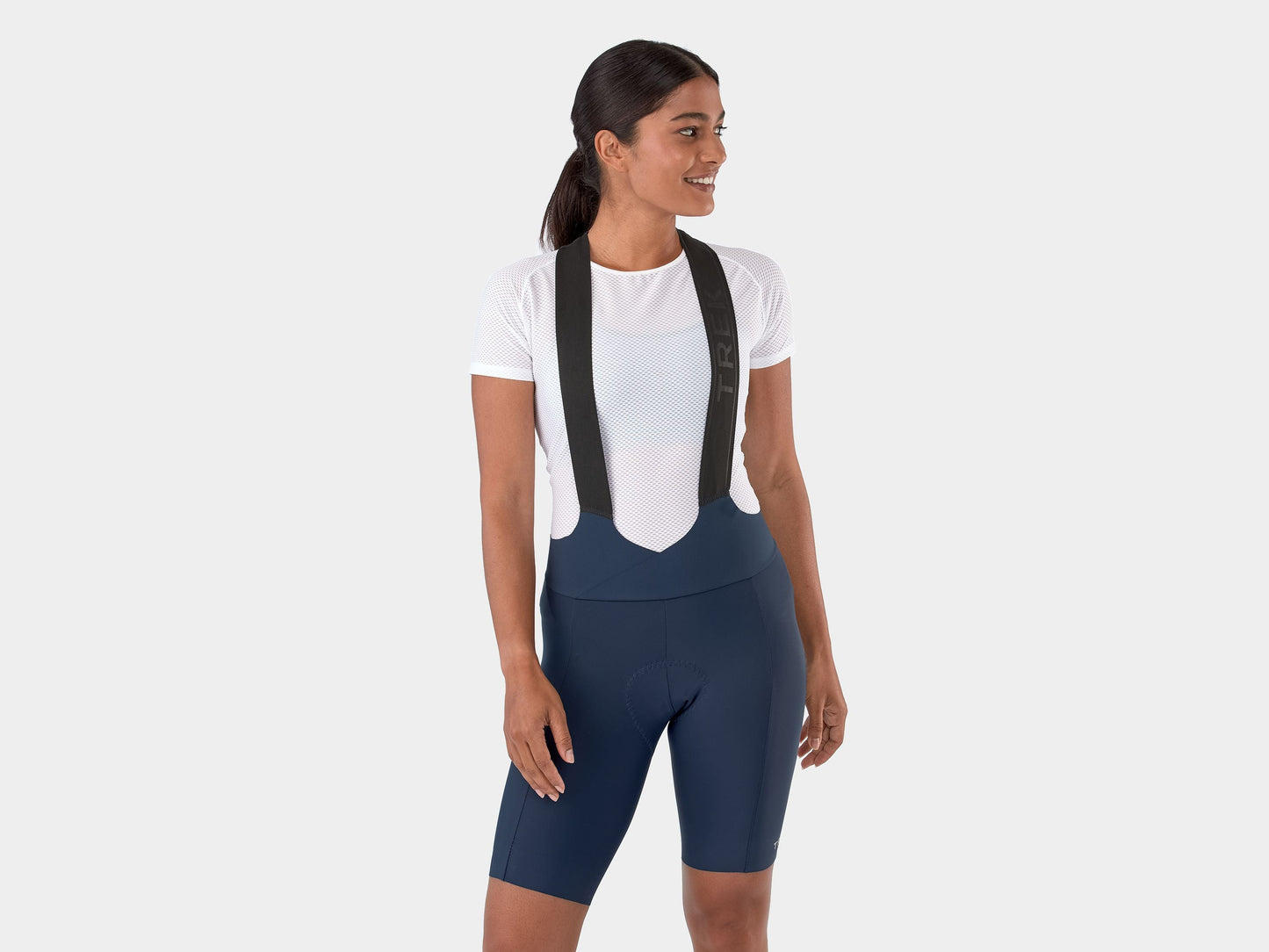 Short Trek Velocis Bib Women Medium Deep Dark Blue
