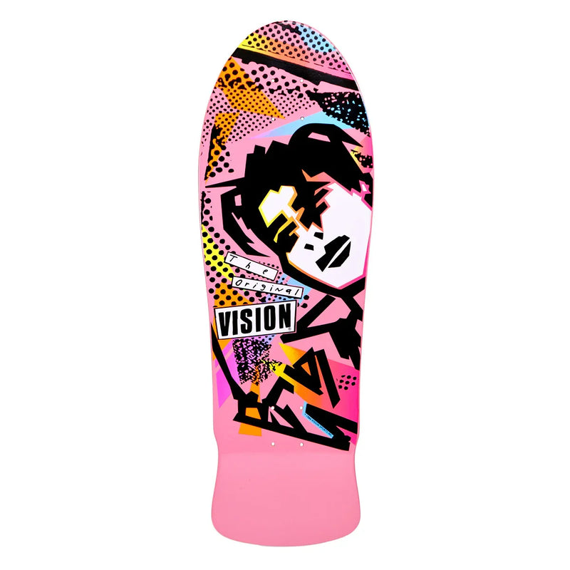 Vision Original MG Skateboard Deck - 10" Pink