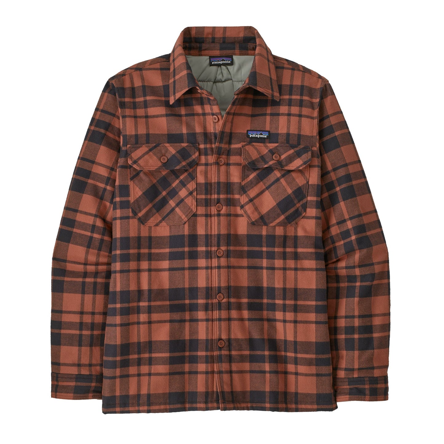 Patagonia M's Insulated Organic Cotton Midweight Fjord Flannel Shirt