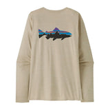 Patagonia W's L/S Capilene Cool Daily Graphic Shirt - Waters