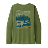 Patagonia W's L/S Capilene Cool Daily Graphic Shirt - Waters - DQ